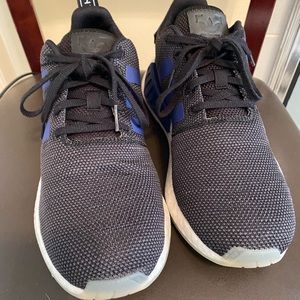 Black Adidas Boost sneakers